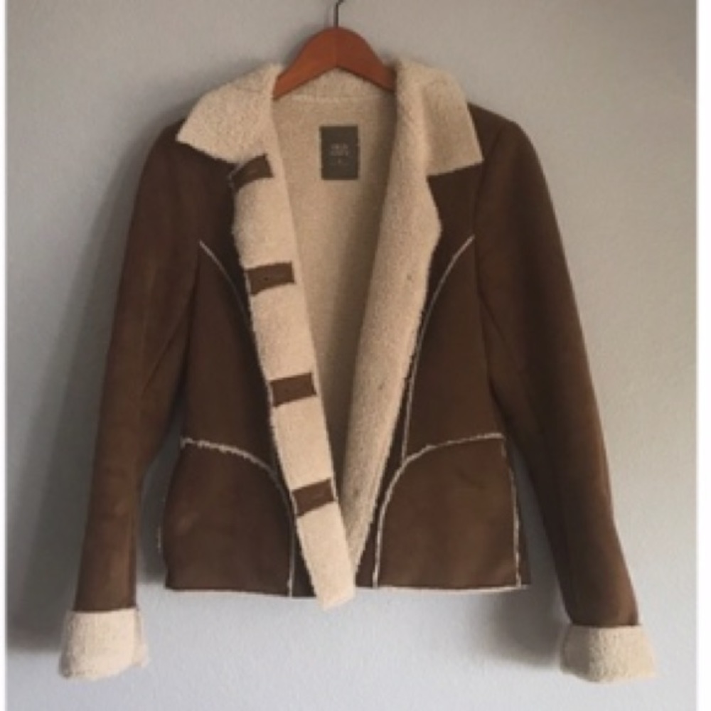 Women’s Sherpa tan suede